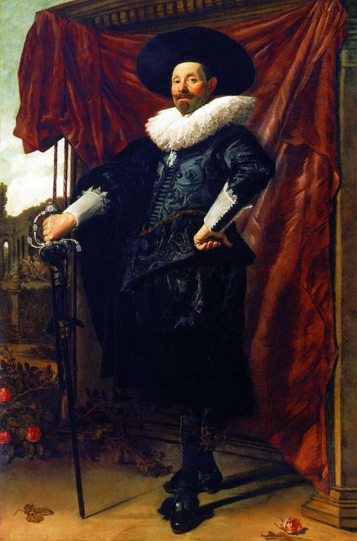 Ritratto di Willem van Heitheissen   Frans Hals