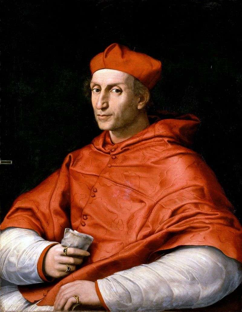 Ritratto del cardinale Bibbiena   Rafael Santi