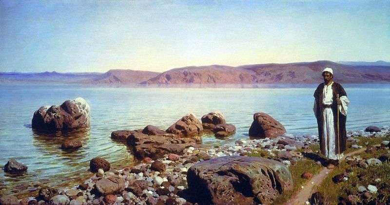 Sul lago di Tiberiade (Genisaret)   Vasily Polenov