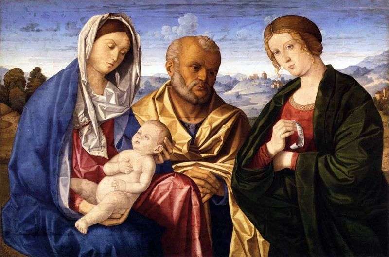 Sacra Famiglia con la Santa Moglie   Vincenzo Catena