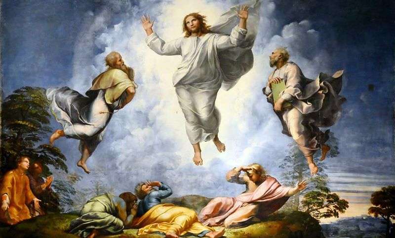 La trasfigurazione di Cristo   Rafael Santi