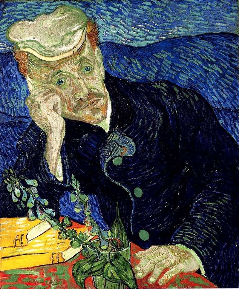 Ritratto del Dr. Gachet II   Vincent Van Gogh