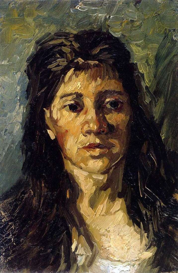 Ritratto di una donna con i capelli   Vincent van Gogh