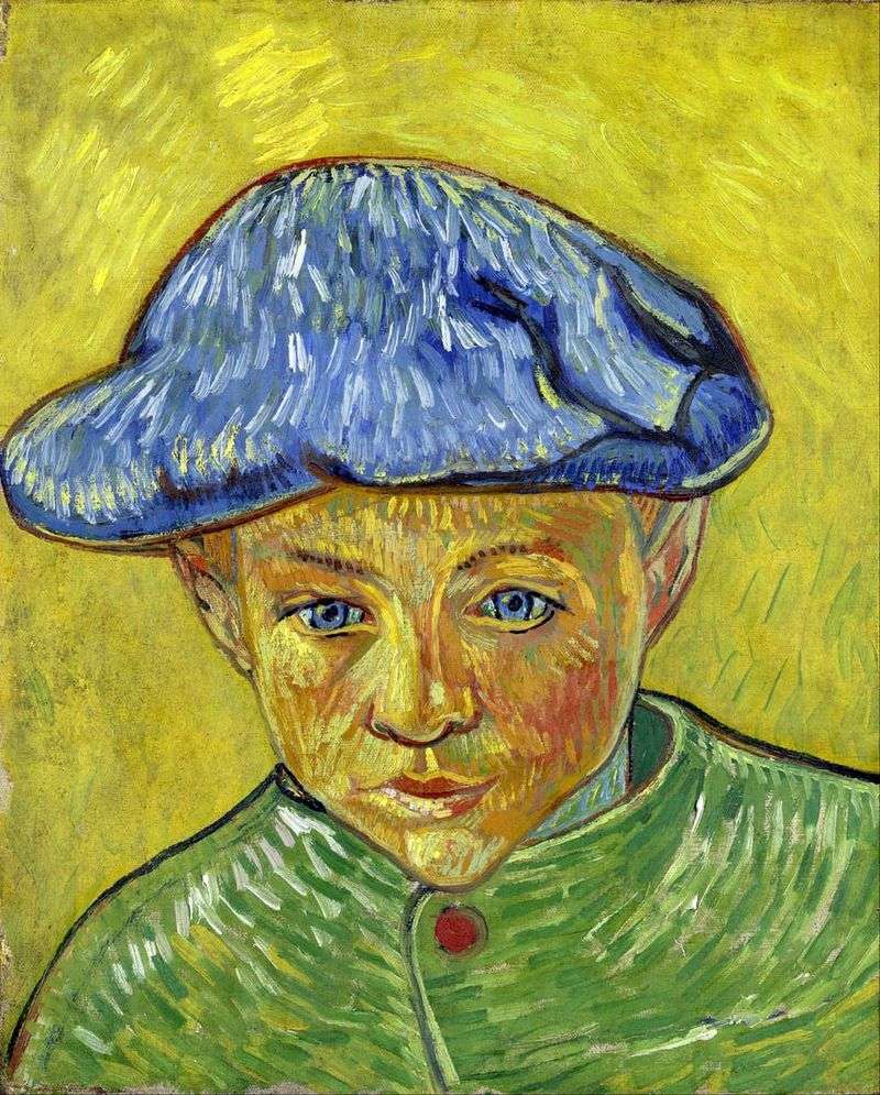Ritratto di Camille Roulin   Vincent Van Gogh