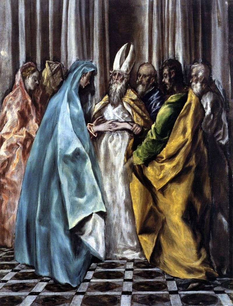 Betrothal of Our Lady   El Greco