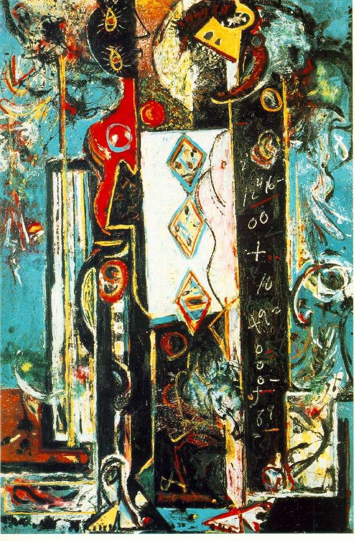 Maschio e femmina   Jackson Pollock