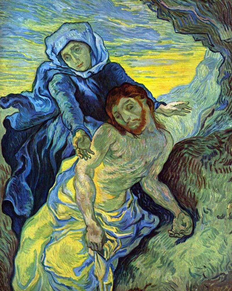 Pieta (di Delacroix)   Vincent Van Gogh