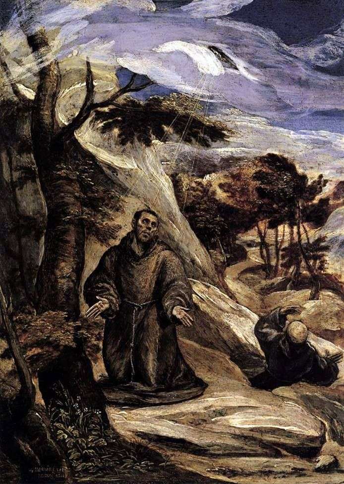 Stigmatizzazione di San Francesco   El Greco