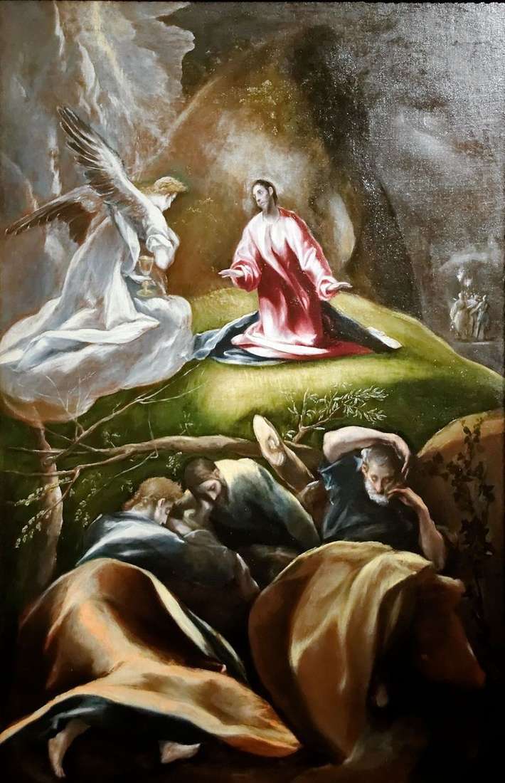 Passion in the Garden (Preghiera della coppa)   El Greco