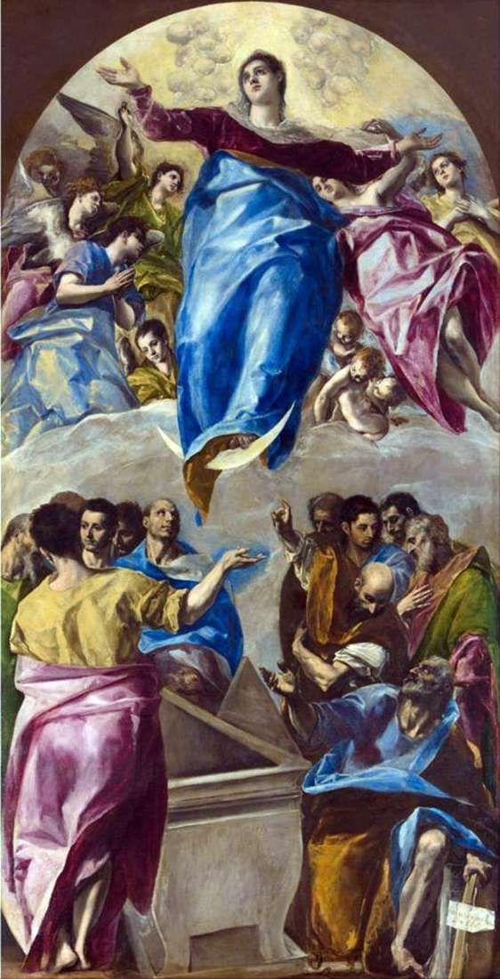 Assunzione della Vergine   El Greco