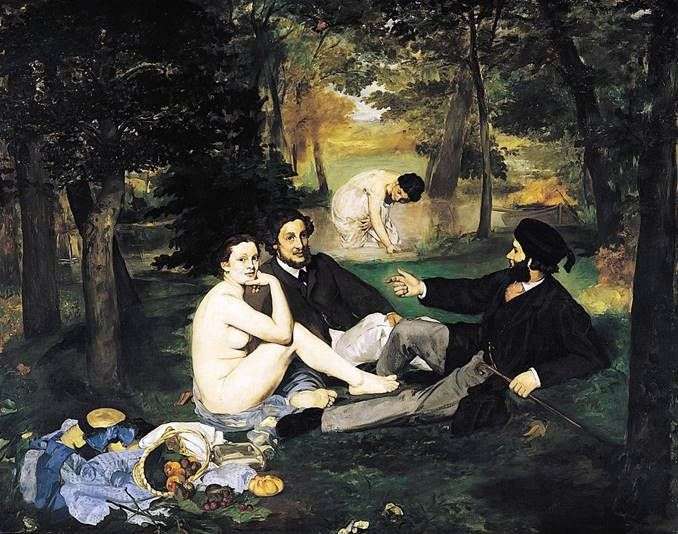 Colazione sullerba   Edouard Manet