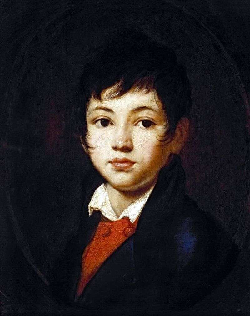 Ritratto di un ragazzo Chelischev   Orest Kiprensky