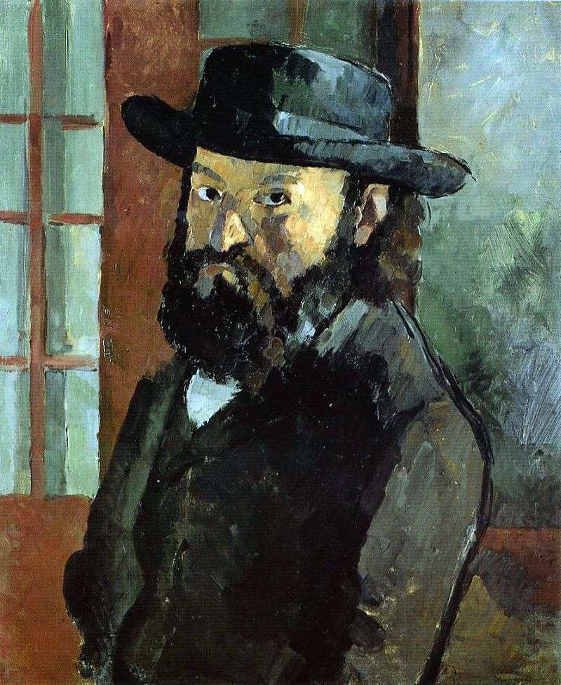 Autoritratto con cappello   Paul Cezanne