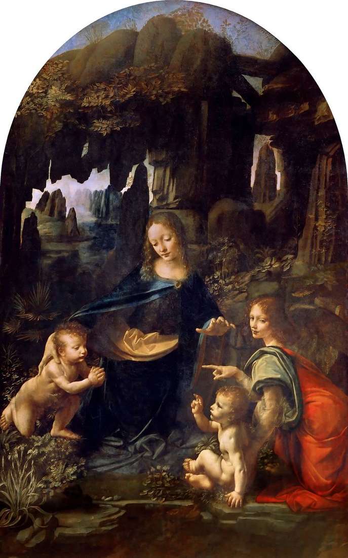 Vergine Maria nella Grotta   Leonardo da Vinci