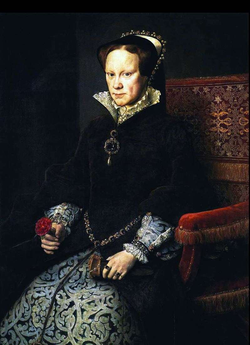 Ritratto di Maria Tudor   Antonis Moro van Dashorst