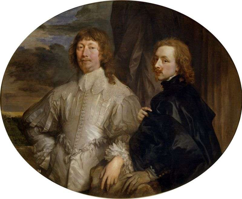 Autoritratto con Sir Endimion Porter   Anthony Van Dyck