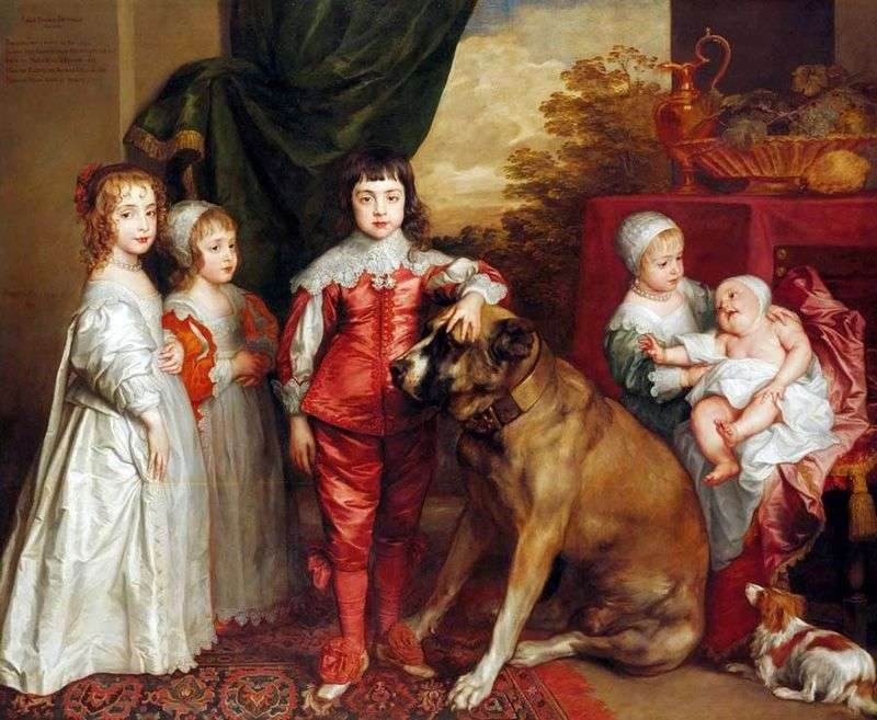 I figli di Carl   Anthony Van Dyck