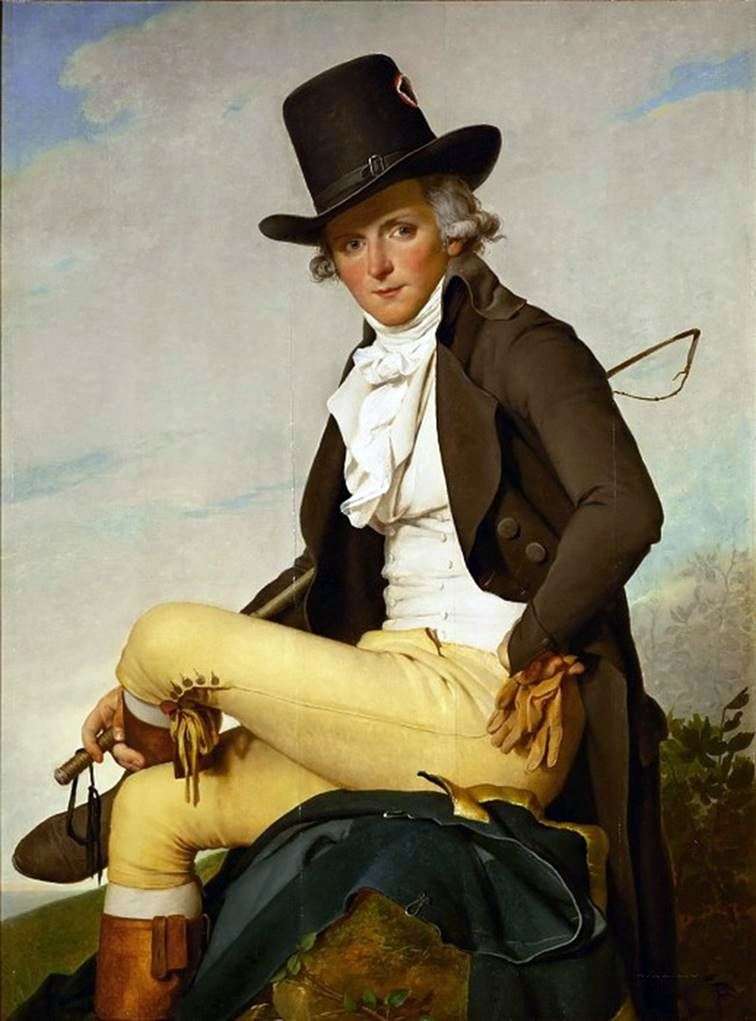 Ritratto di Pierre Serisio   Jacques Louis David