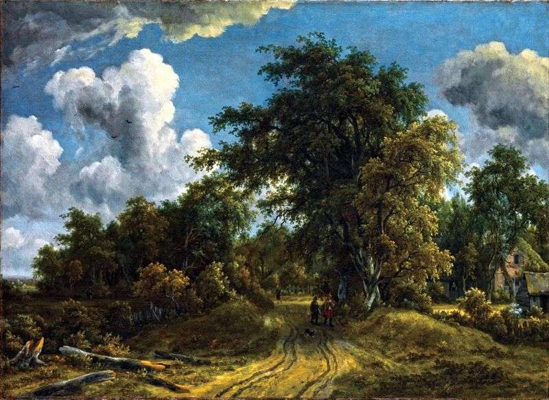 Road to the Forest   Meindert Hobbema