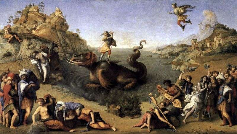 Perseus Liberating Andromeda   Piero di Cosimo