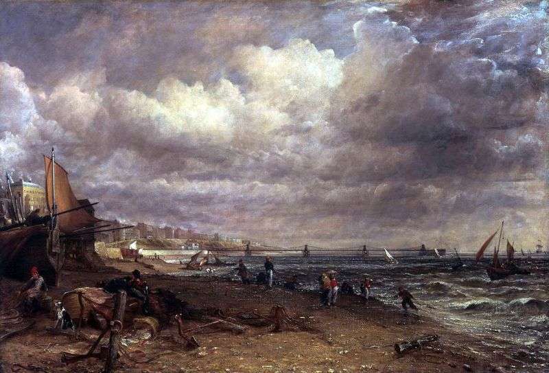 Brighton Pier in John Constable