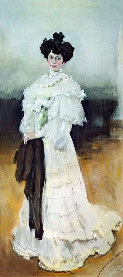 Ritratto di E. A. Krasilshchikova   Valentin Serov