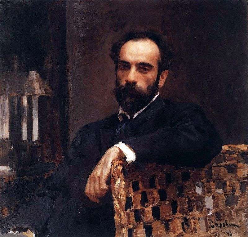 Ritratto di I. I. Levitan   Valentin Serov