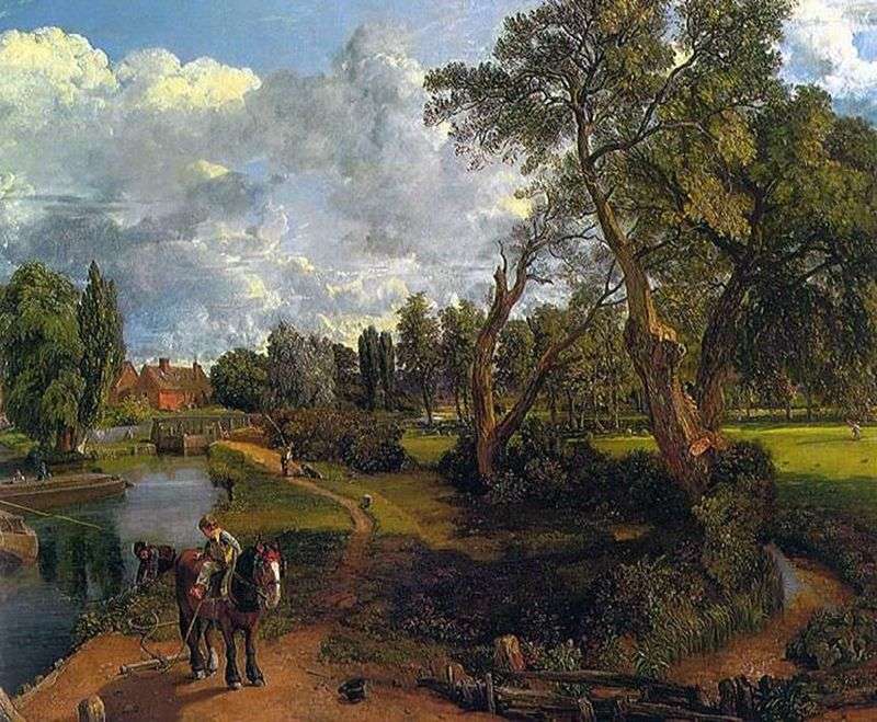 Flatford Mill (scena su un fiume navigabile)   John Constable