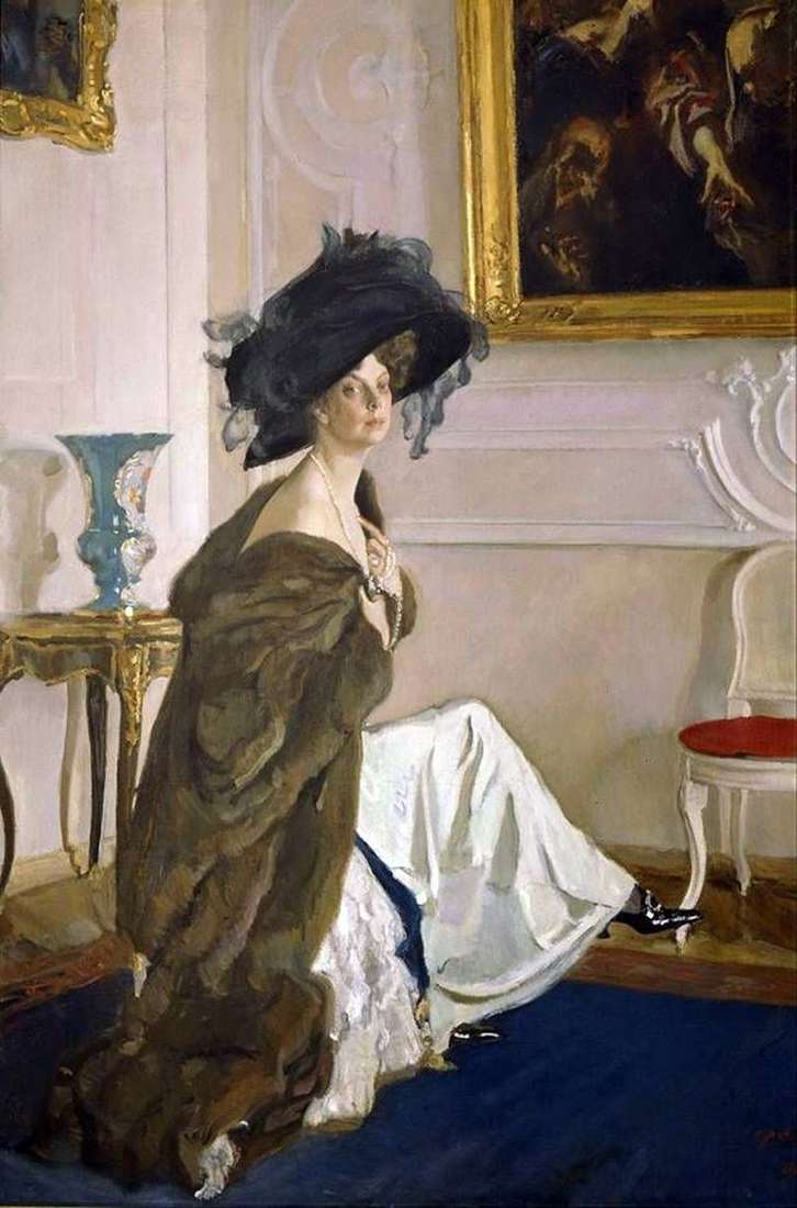 Ritratto della principessa O. K. Orlova   Valentin Serov