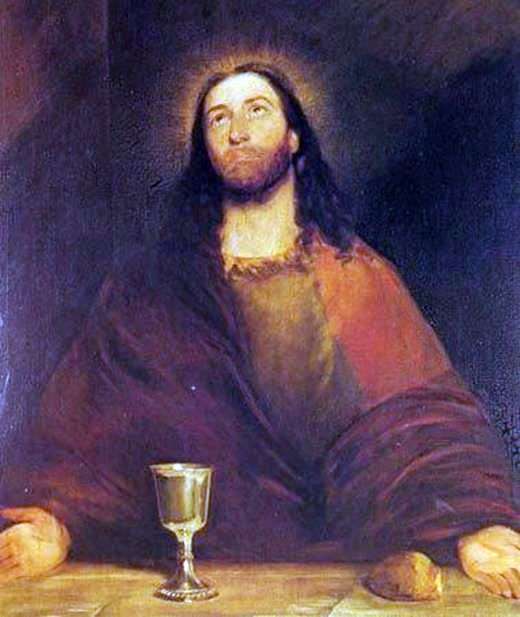 Cristo santifica pane e vino   John Constable