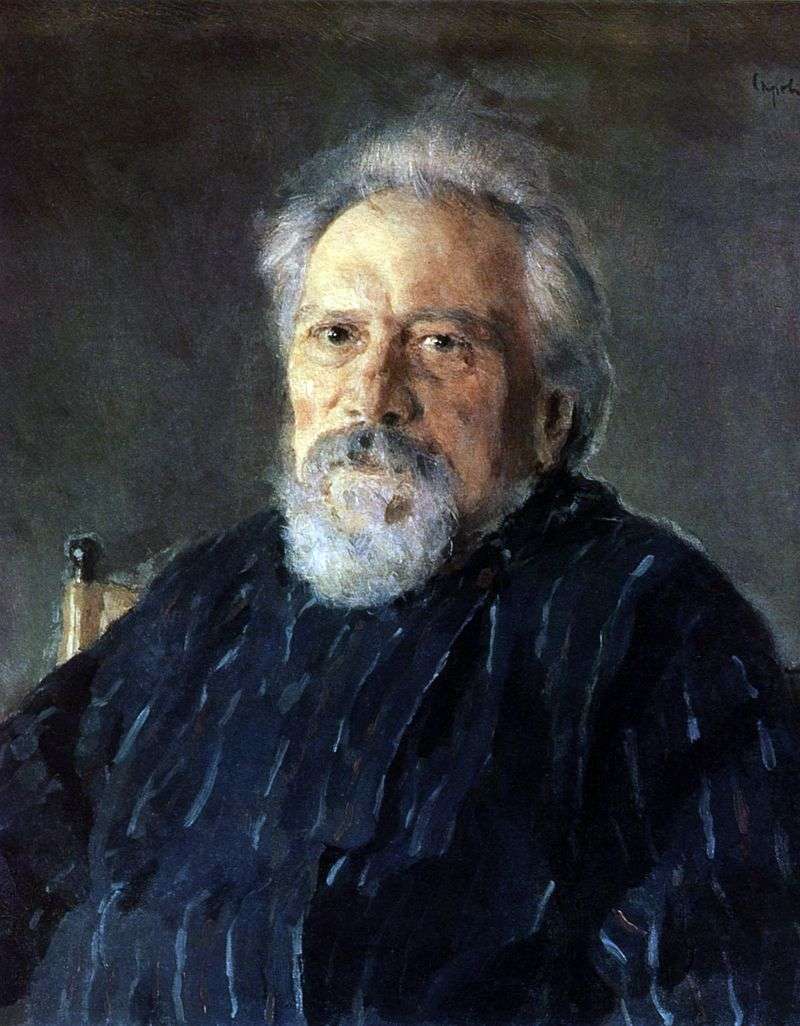 Ritratto di N. S. Leskov   Valentin Serov