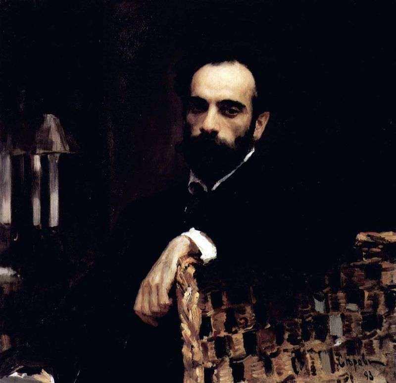 Ritratto dellartista I. I. Levitan   Valentin Serov