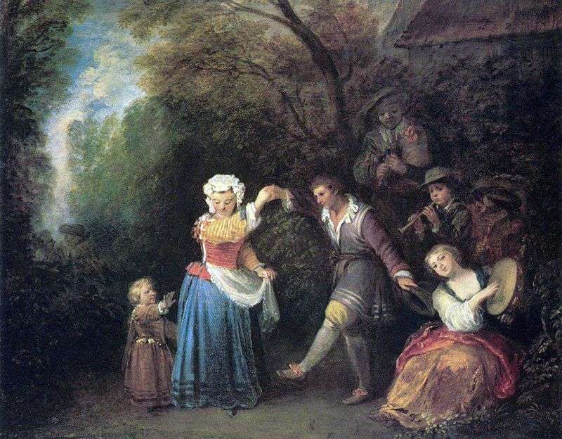 Danze pastorali   Jean Antoine Watteau