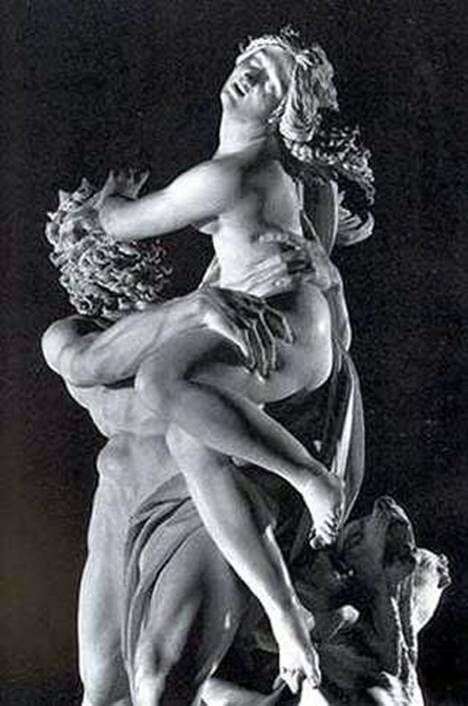 Rapimento di Proserpina (frammento)   Lorenzo Bernini