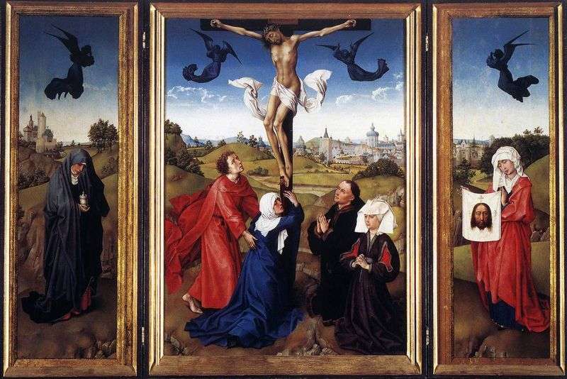 Trittico Crocifissione   Rogier van der Weyden
