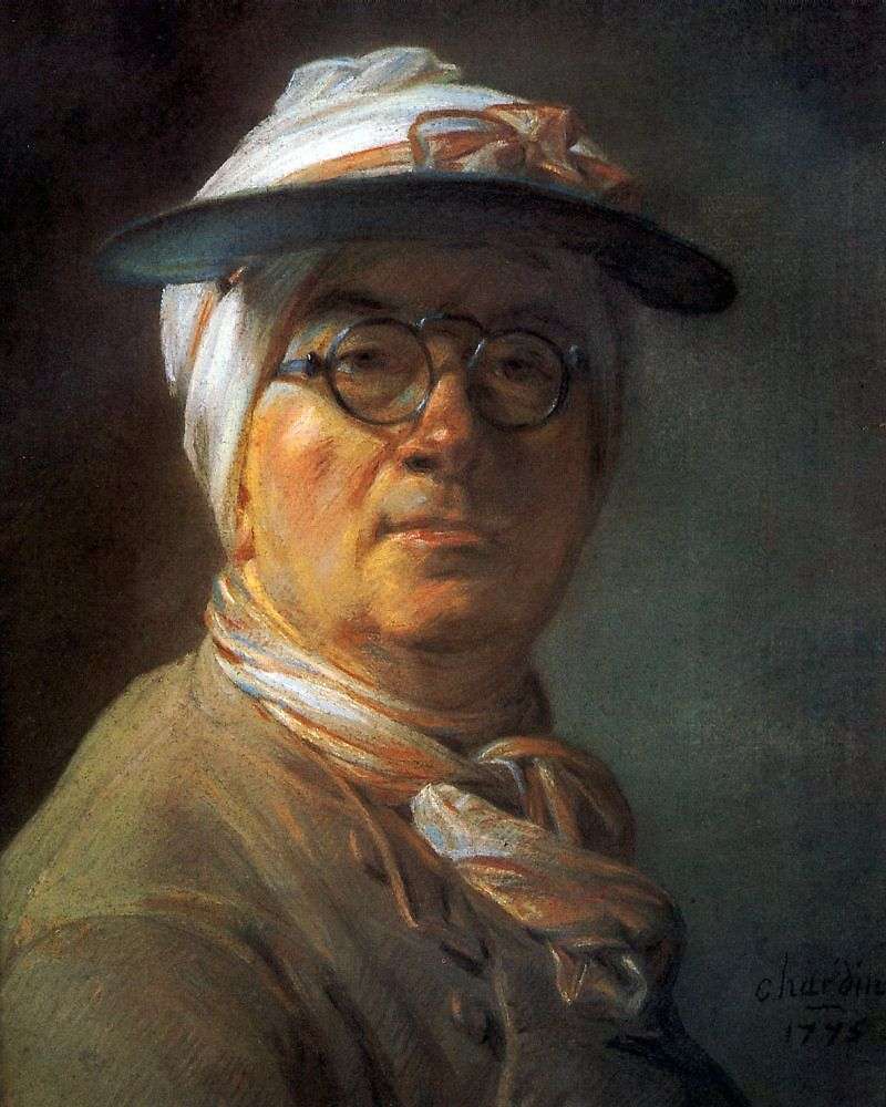 Autoritratto   Jean Baptiste Chardin