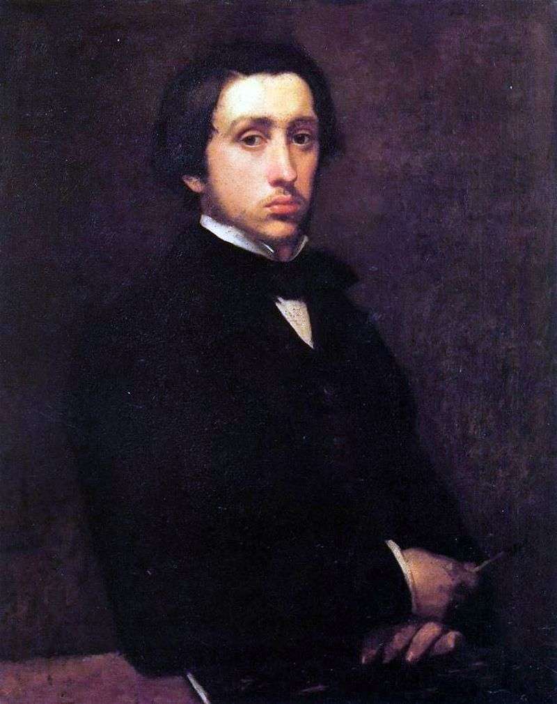 Autoritratto   Edgar Degas