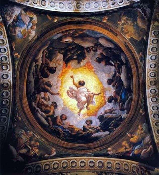 Visione di Giovanni il Divino su Patmos   Correggio (Antonio Allegri)