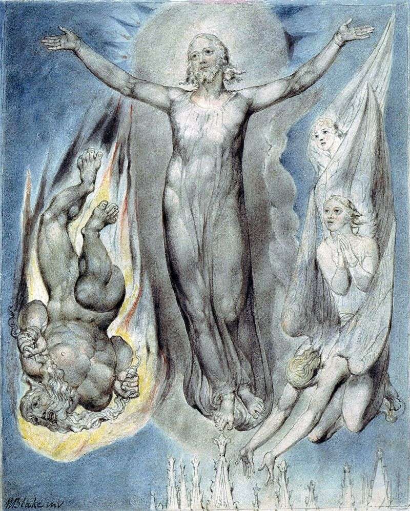 Il Cristo Asceso   William Blake