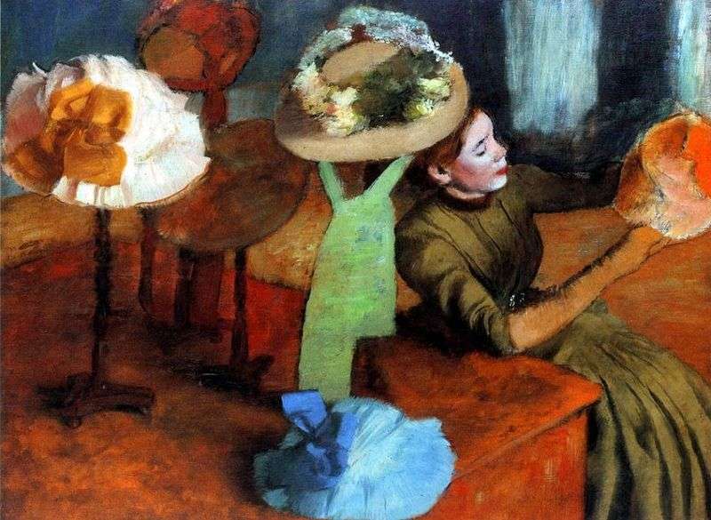 Negozio femminile   Edgar Degas