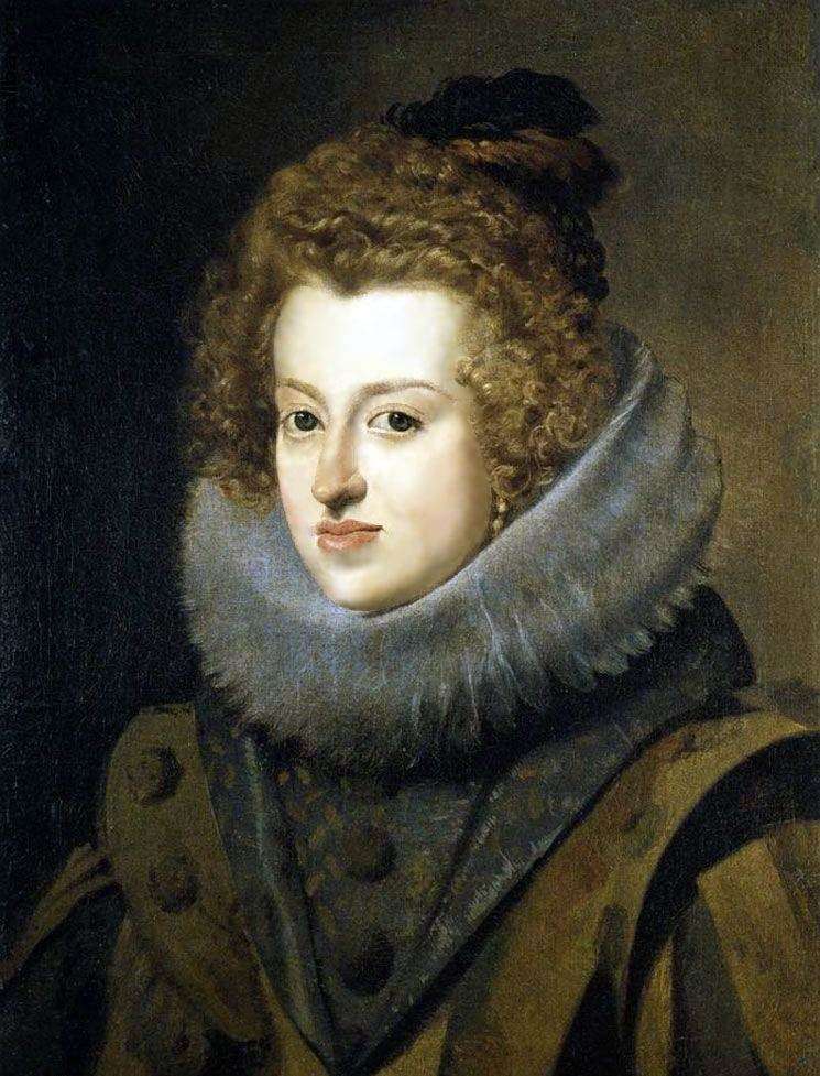 Infanta Maria Anna, regina dUngheria   Diego Velasquez