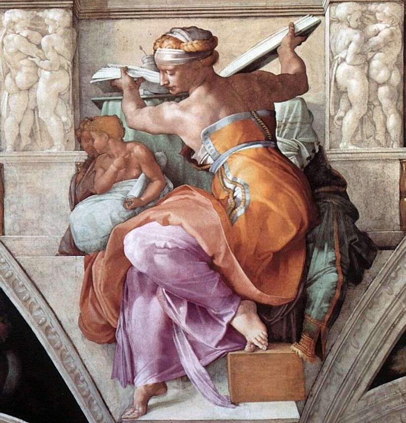 Sibilla libica   Michelangelo Buonarroti