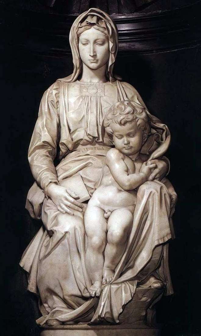 Madonna col Bambino (scultura)   Michelangelo Buonarroti