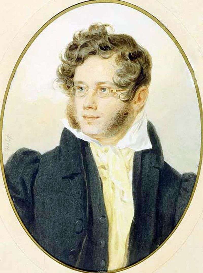 Ritratto del principe P. A. Vyazemsky   Peter Sokolov