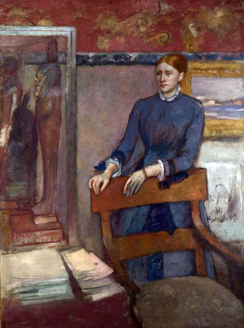 Ritratto di Mademoiselle Helene Roire   Edgar Degas