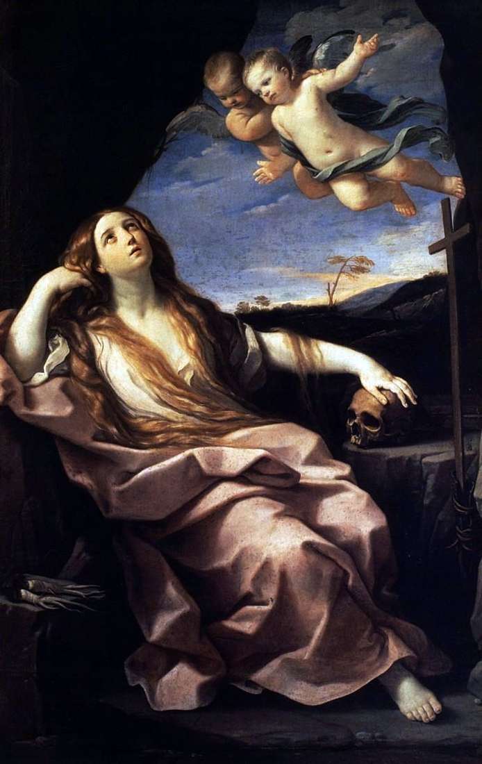 Maria Maddalena e gli angeli   Guido Reni