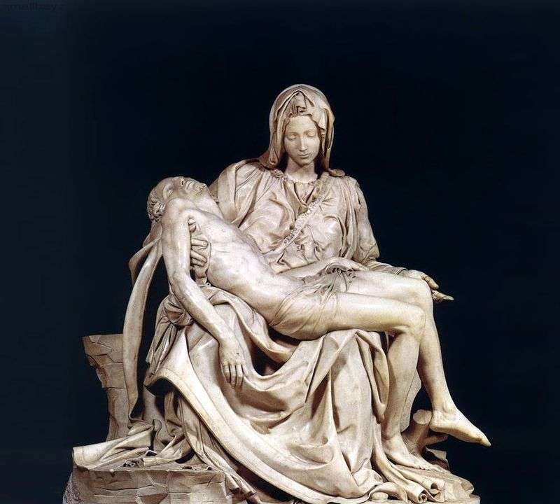 Pietà (scultura)   Michelangelo Buonarroti