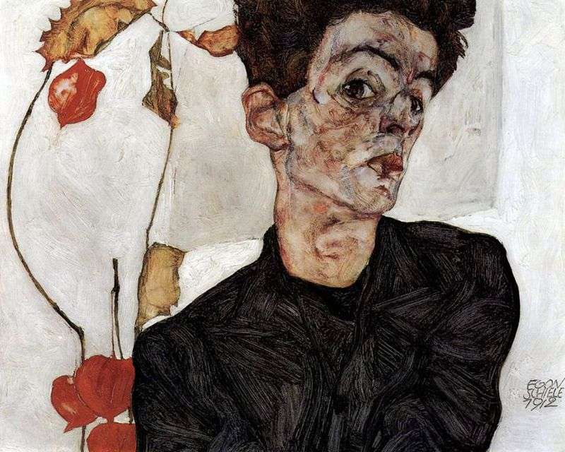 Autoritratto   Egon Schiele