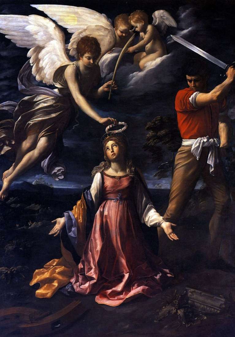 Morte di Caterina dAlessandria   Guido Reni
