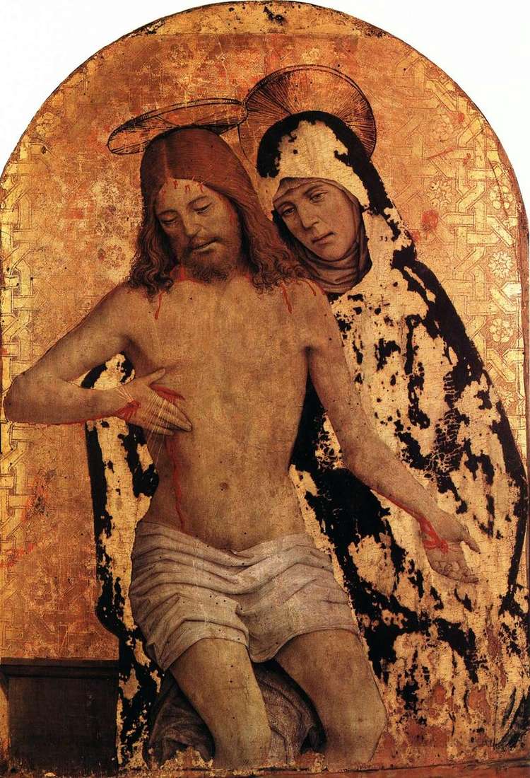 Maria con il corpo di Cristo   Jan Spantsotti